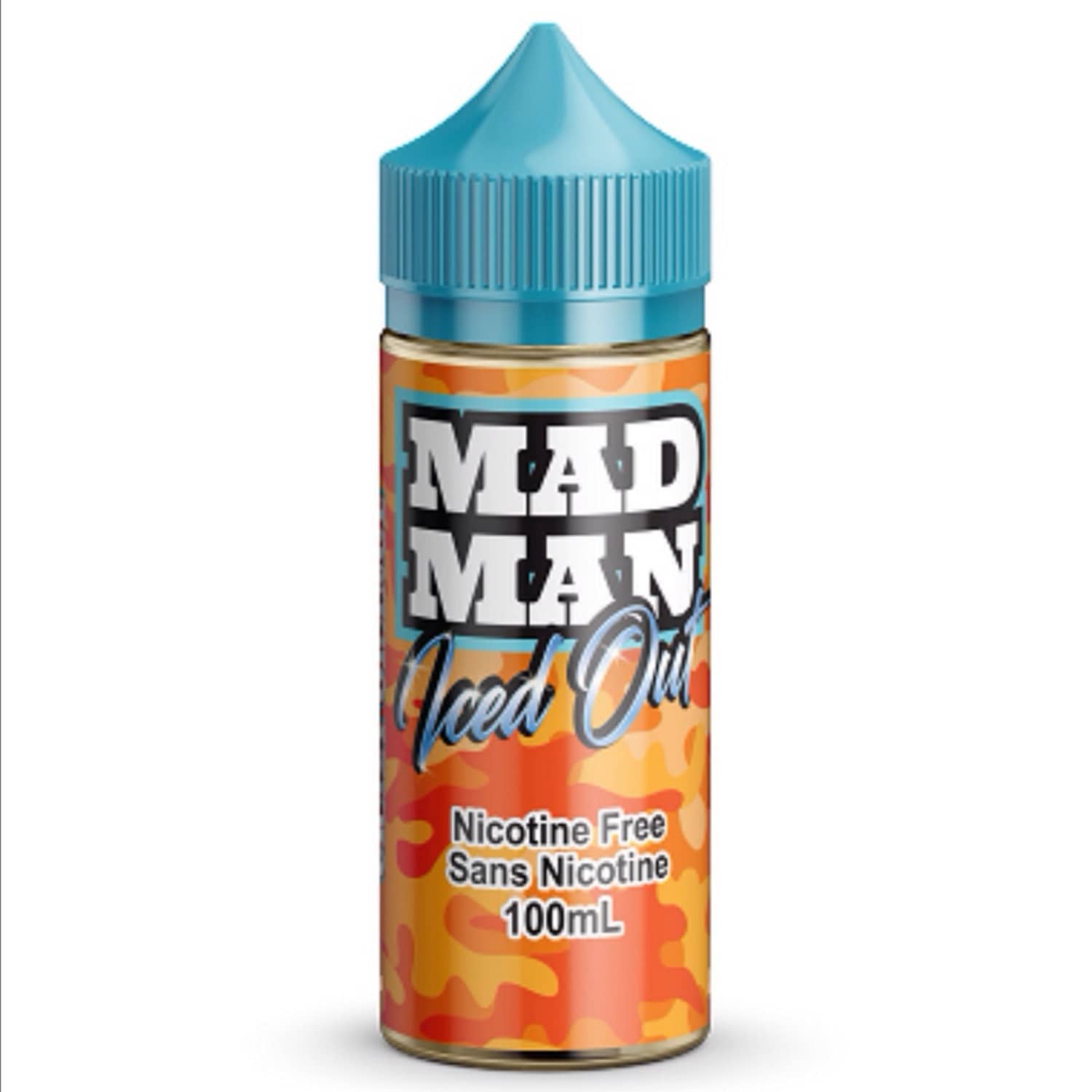 Mad Man Crazy Orange Iced Out