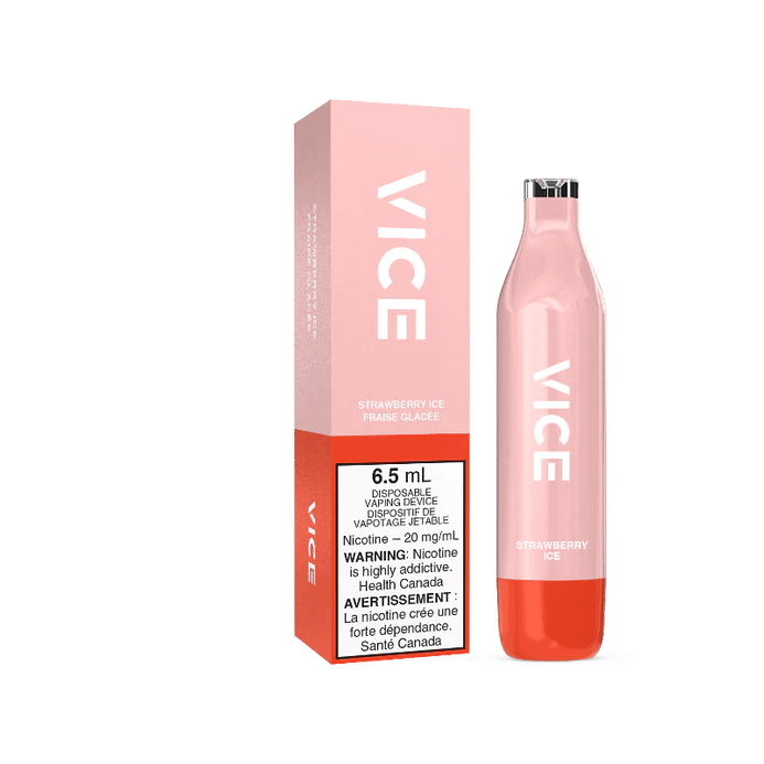 Strawberry Ice Vice Disposable Vape