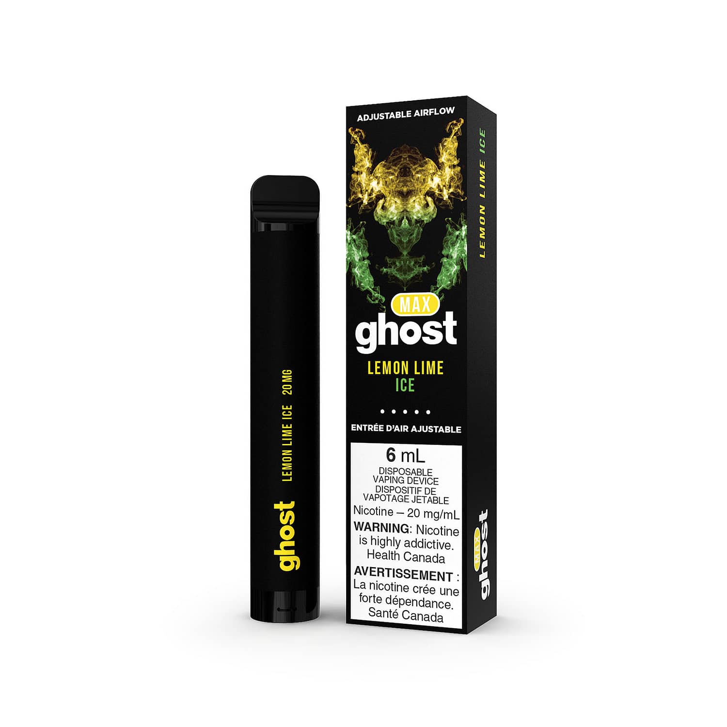 GHOST MAX Disposable Lemon Lime Ice