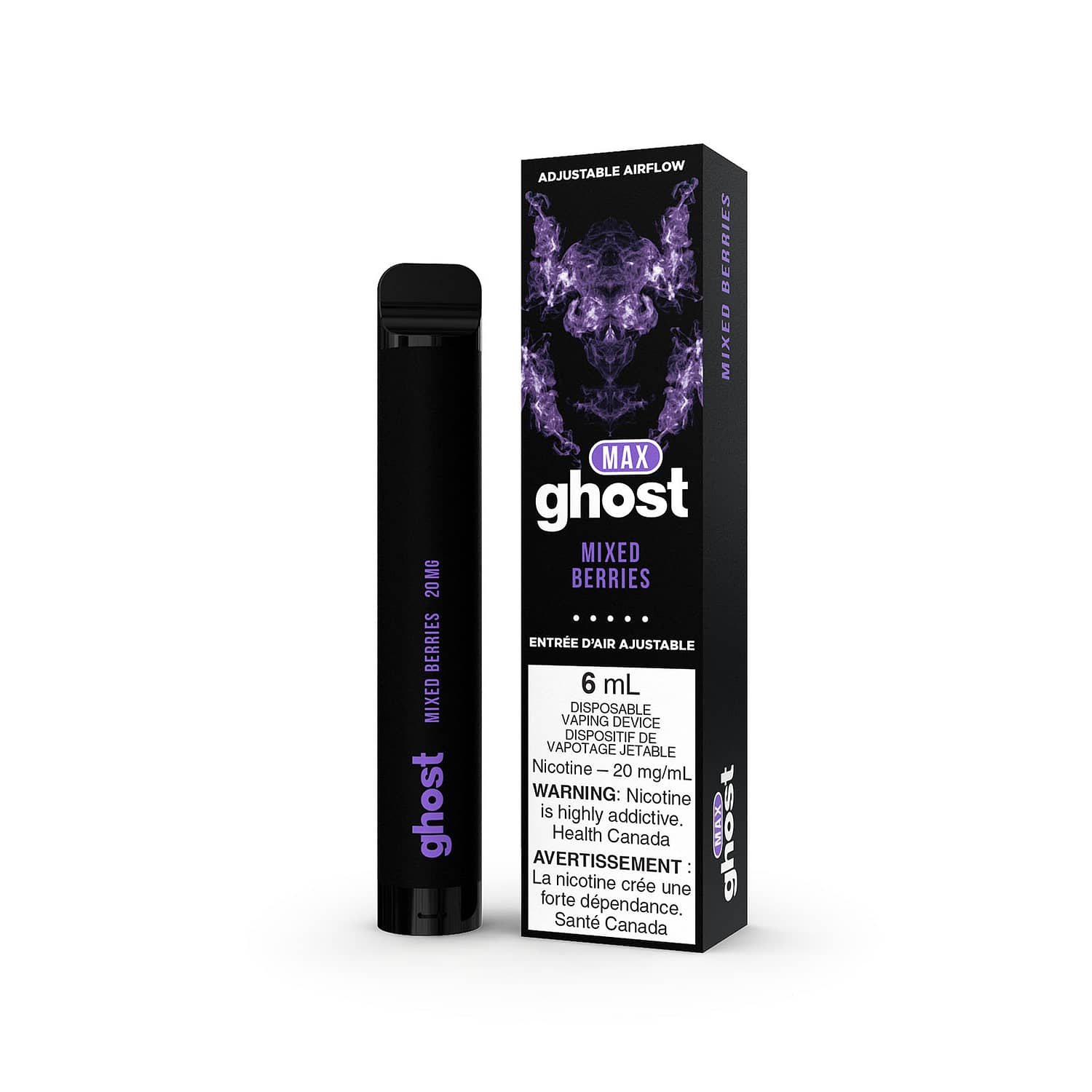 GHOST MAX Disposable Mixed Berries